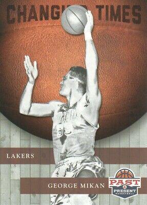 George Mikan #8 Basketball Cards 2011 Panini Past and Present Changing Times