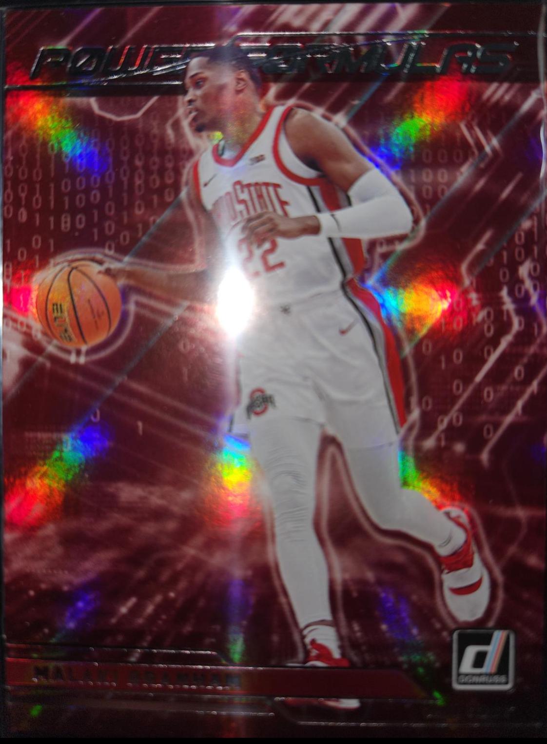 Malaki Branham #PF-MBR Basketball Cards 2022 Panini Chronicles Draft Picks Power Formulas