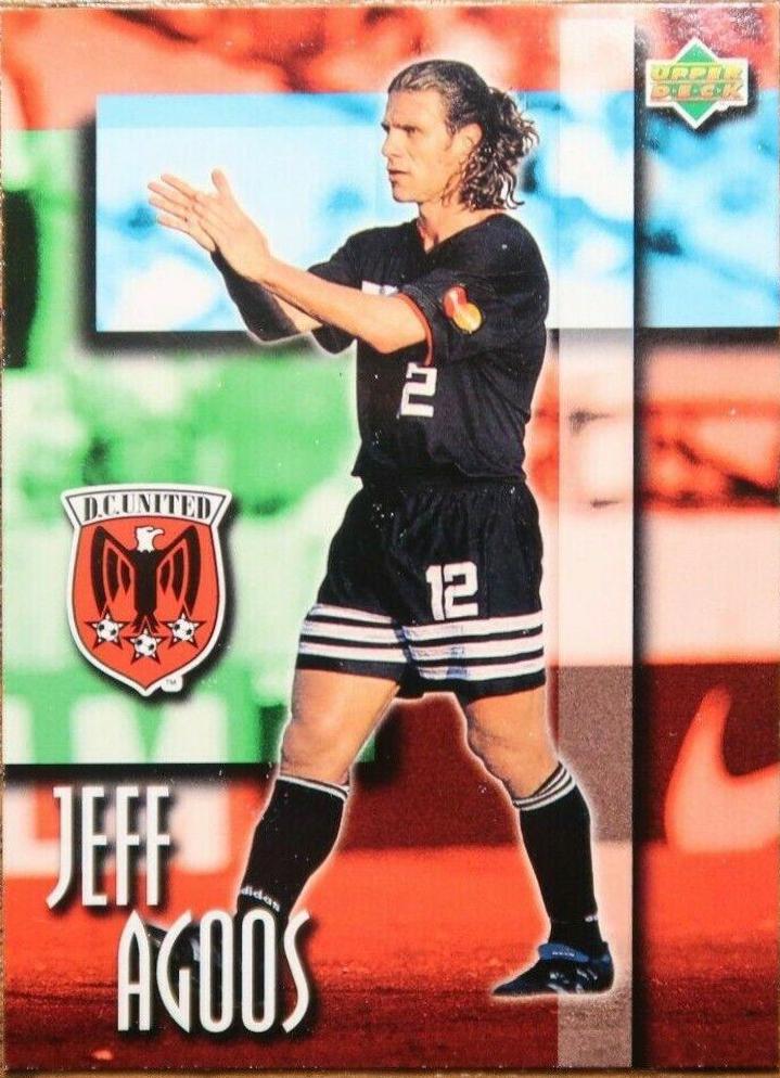 Jeff Agoos #46 Soccer Cards 1997 Upper Deck MLS