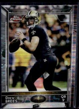 Drew Brees [Black Jersey Pulsar Refractor] #12