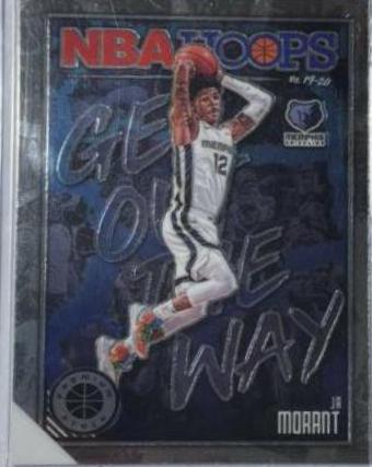 Ja Morant #12 Basketball Cards 2019 Panini Hoops Premium Stock Get Out The Way