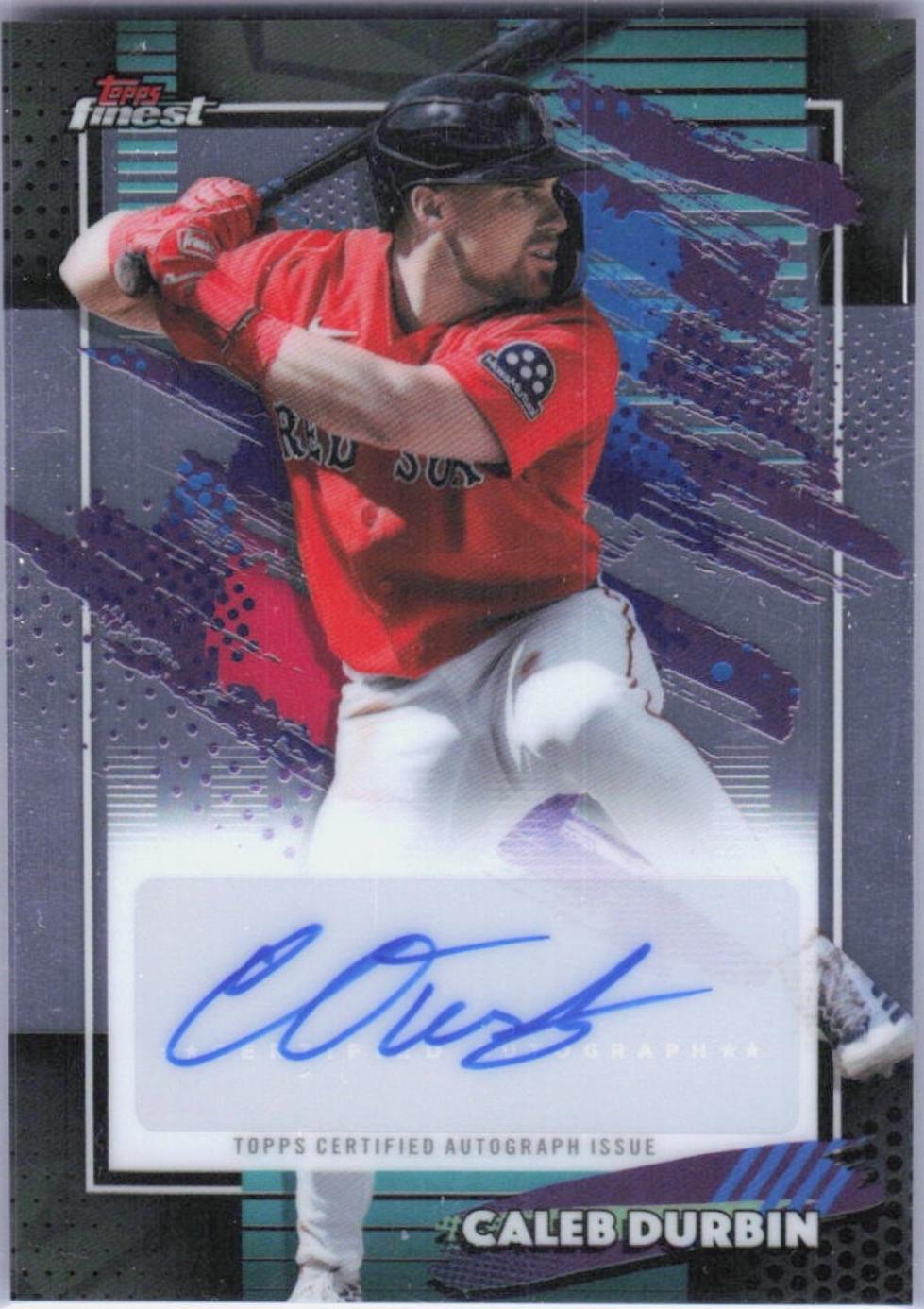 Caleb Durbin #FMA-CDU 2026 Finest Baseball Finest Mega Autographs