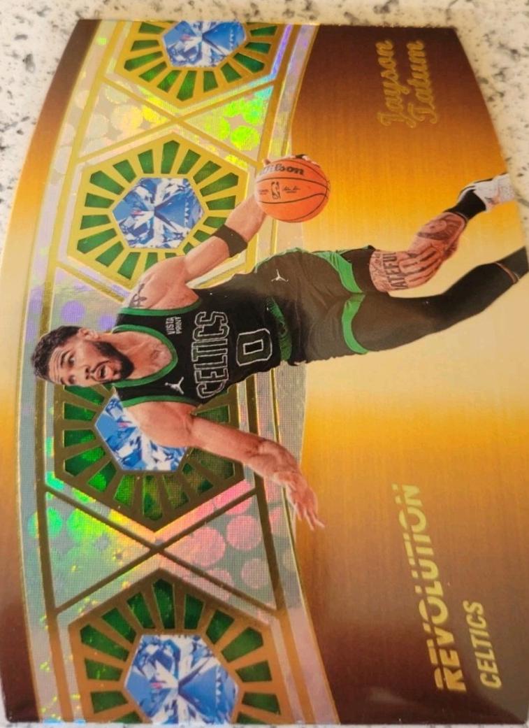 Jayson Tatum #3 Basketball Cards 2024 Panini Revolution Ring Bearers