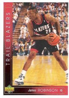James Robinson #369 Basketball Cards 1993 Upper Deck