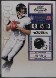 Joe Flacco #8 Football Cards 2010 Playoff Contenders