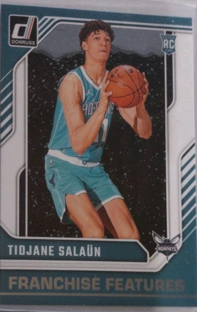 Tidjane Salaun #11 Basketball Cards 2024 Panini Donruss Franchise Features