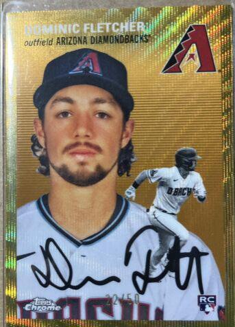 Dominic Fletcher [Gold Wave Refractor] #106