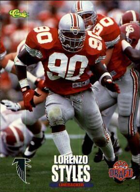 Lorenzo Styles #36 1995 Classic NFL Rookies