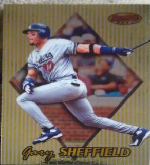 Gary Sheffield #19 Baseball Cards 1999 Bowman's Best
