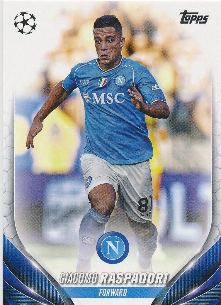 Giacomo Raspadori #149 2023 Topps UEFA Club