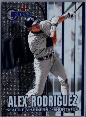 Alex Rodriguez #3 Baseball Cards 2000 Fleer Gamers