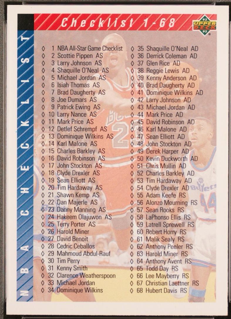 Michael Jordan #254 1992 Upper Deck International Basketball