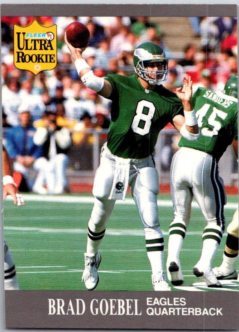 Brad Goebel #U-71 Football Cards 1991 Ultra Update