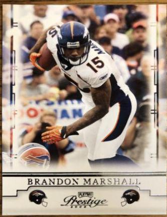 Brandon Marshall #31 Football Cards 2008 Playoff Prestige