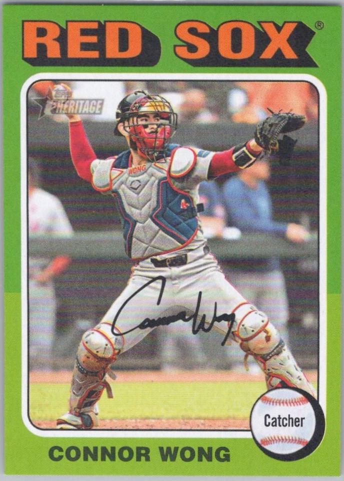 Connor Wong #658 Baseball Cards 2024 Topps Heritage Mini