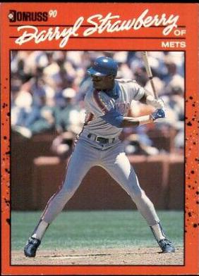 Darryl Strawberry #235 Baseball Cards 1990 Donruss