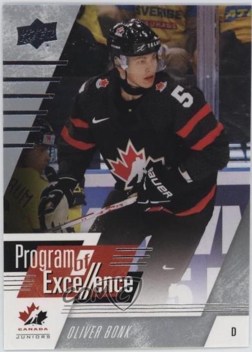 Oliver Bonk #103 2024 Upper Deck Team Canada Juniors Hockey