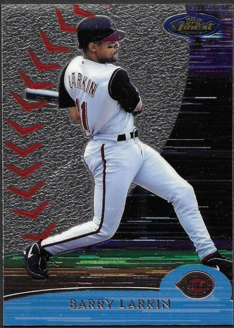 Barry Larkin #40 Baseball Cards 2000 Finest
