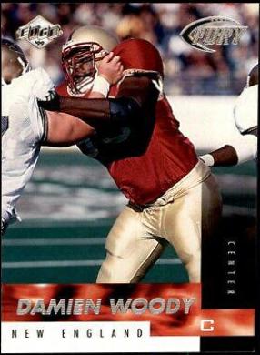 Damien Woody #199 Football Cards 1999 Collector's Edge Fury