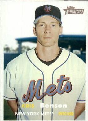 Kris Benson #69 Baseball Cards 2006 Topps Heritage
