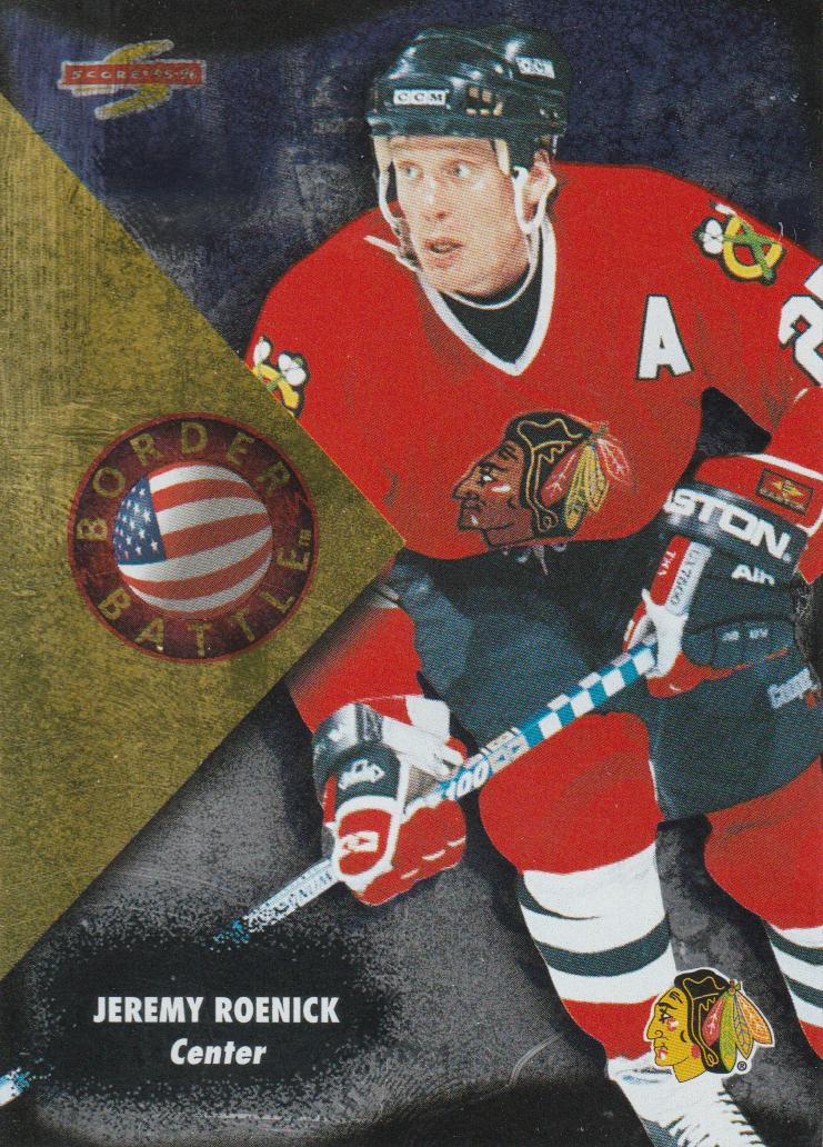 Jeremy Roenick #10 Hockey Cards 1995 Score Border Battle