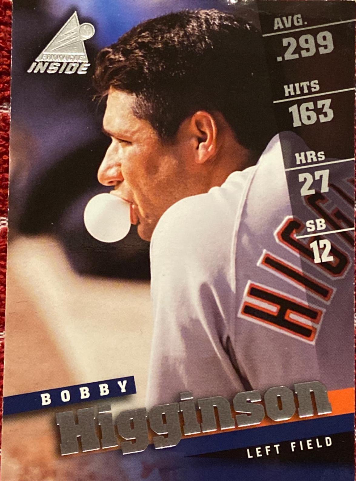 Bobby Higginson #4 Baseball Cards 1998 Pinnacle