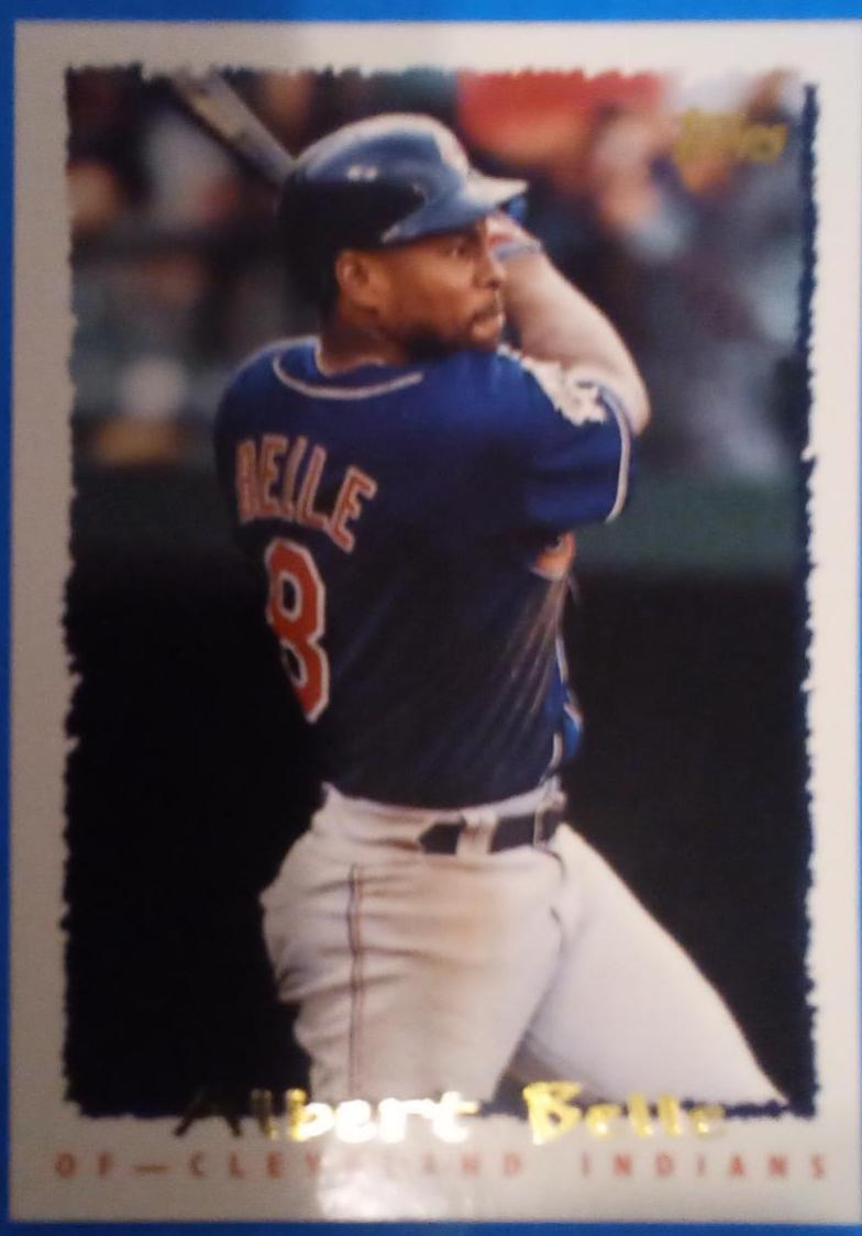 Albert Belle #503 Baseball Cards 1995 Topps