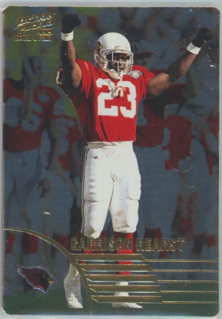 Garrison Hearst #15 Football Cards 1995 Action Packed Rookie & Stars