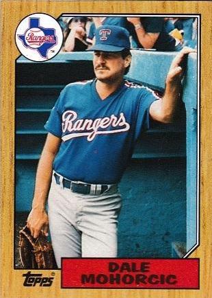 Dale Mohorcic #497 Baseball Cards 1987 Topps