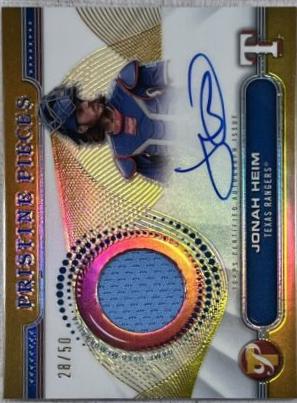 Jonah Heim [Gold Refractor] #PPAR-JH