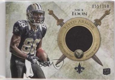 Nick Toon #FAP-NT Football Cards 2012 Topps Valor Field Armor Patch