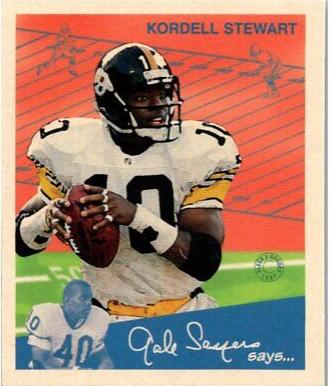 Kordell Stewart #10 Football Cards 1997 Fleer Goudey II