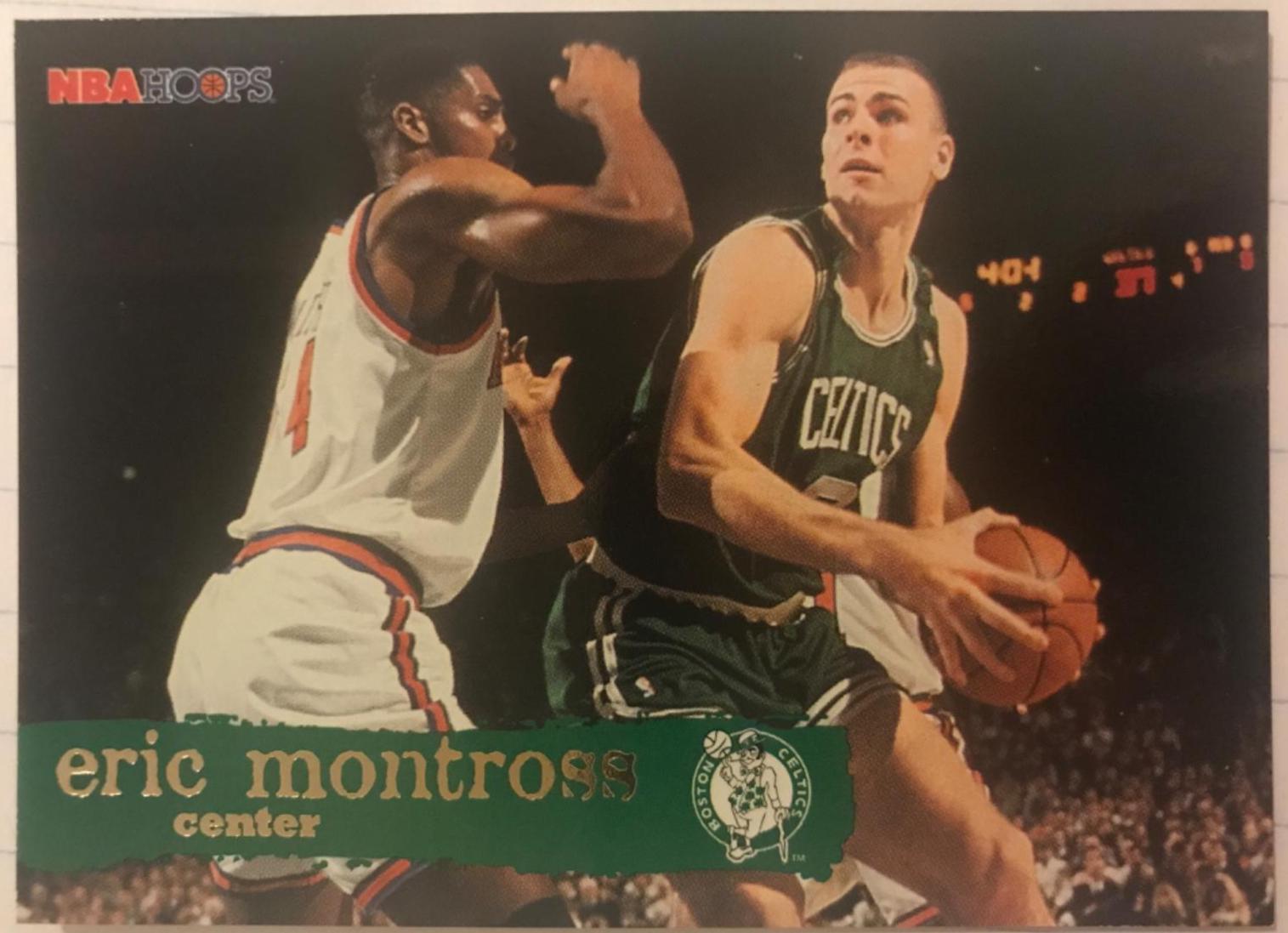 Eric Montross #11 Basketball Cards 1995 Hoops