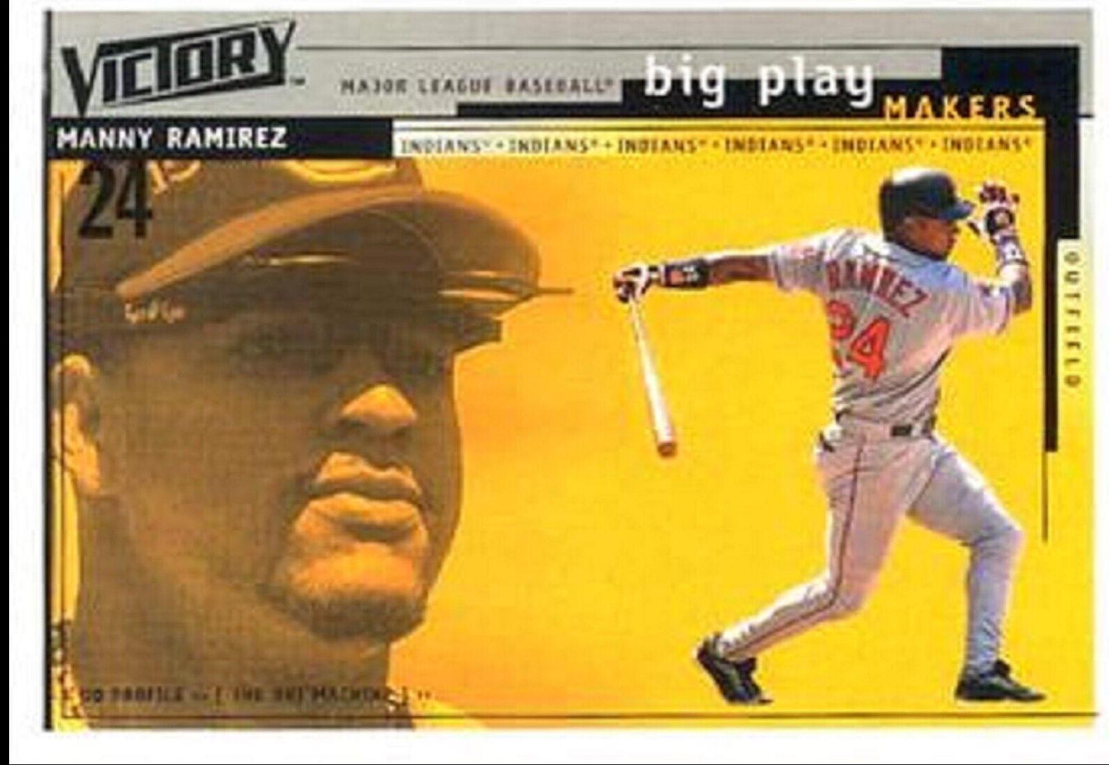 Manny Ramirez #386 2000 Upper Deck Victory Baseball