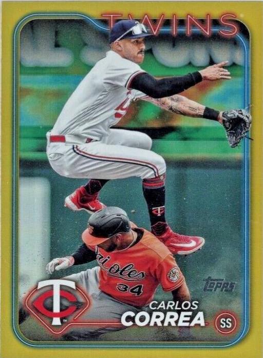 Carlos Correa [Gold Foil] (2024 Topps)