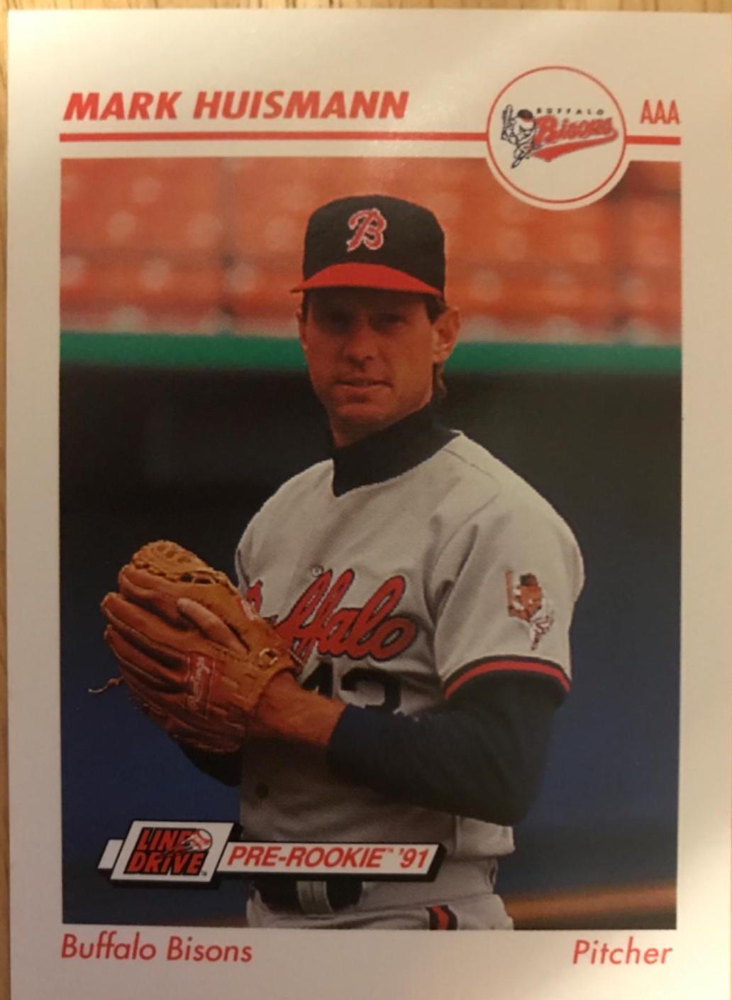Mark Huismann #30 Baseball Cards 1991 Impel Line Drive
