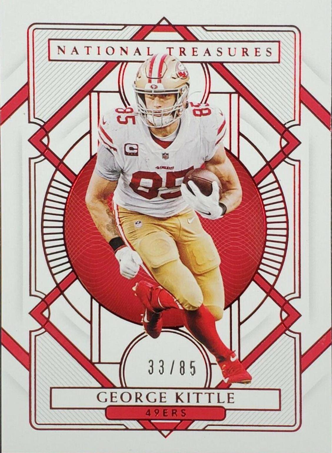 George Kittle [Jersey Number Red] #88