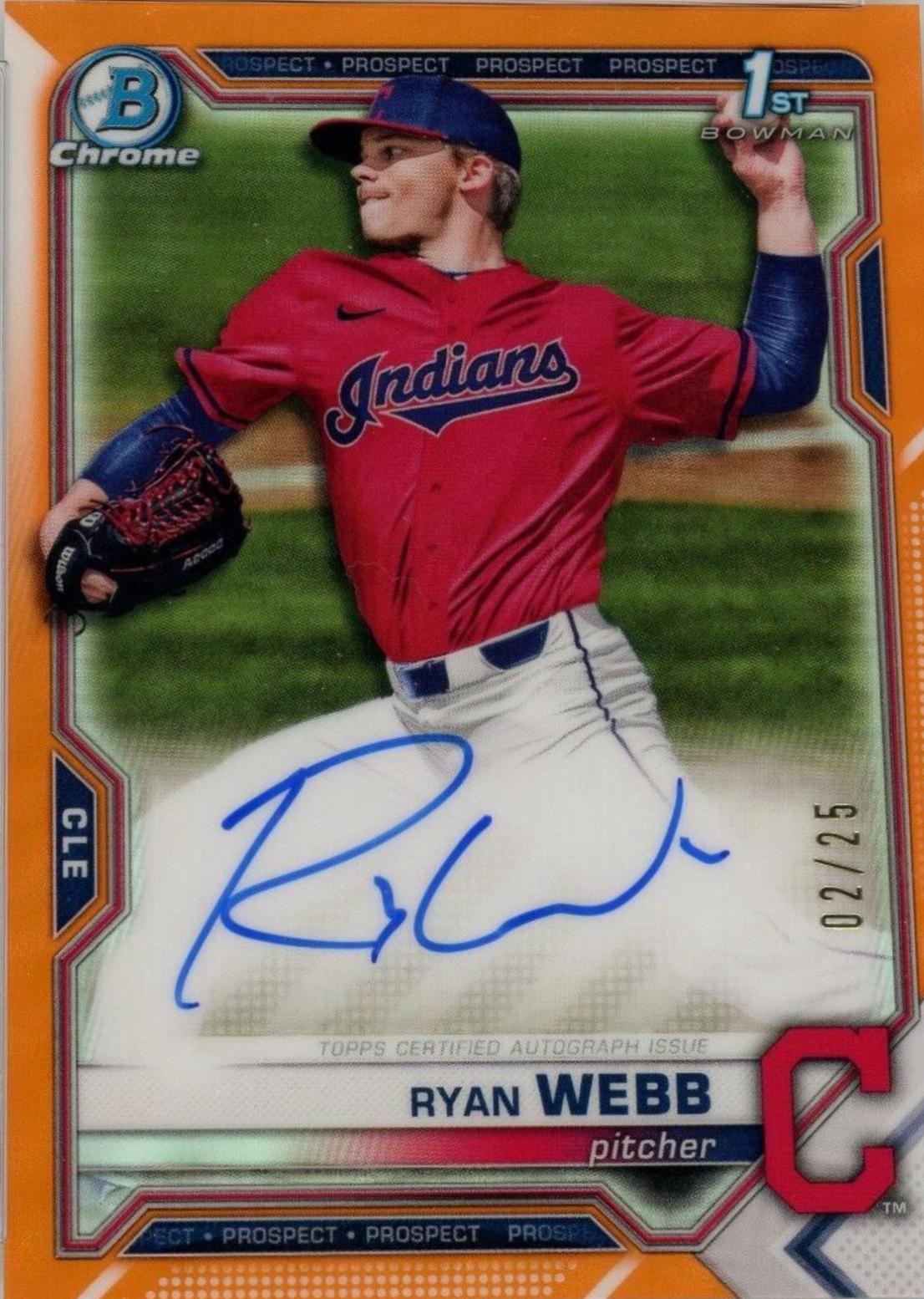 Ryan Webb [Orange Refractor] #CDA-RW