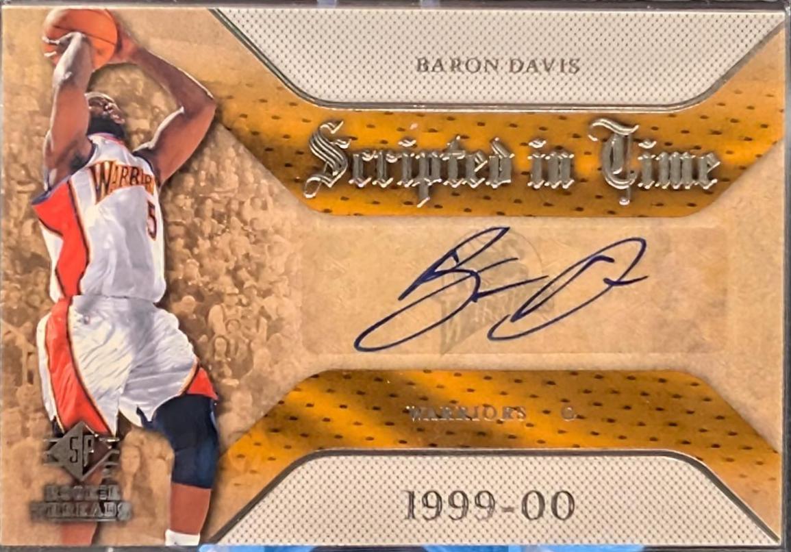 Baron Davis #SIT-BD 2007-08 SP Rookie Threads Basketball Scripted in Time