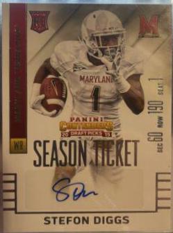 Stefon Diggs [Section Autograph] #143