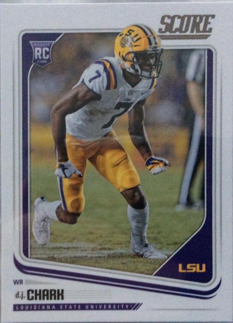 DJ Chark #389 Football Cards 2018 Score