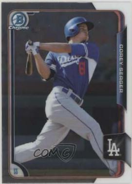 Corey Seager #BCP250 Baseball Cards 2015 Bowman Chrome Prospects