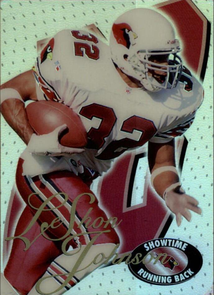 Leshon Johnson #1 Football Cards 1998 Collector's Edge Advantage Showtime