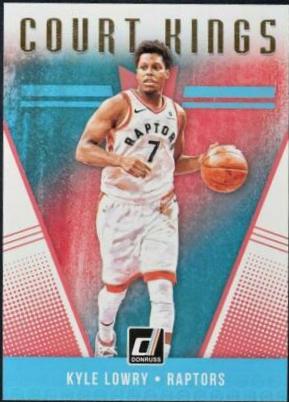 Kyle Lowry #8 Basketball Cards 2018 Panini Donruss Court Kings