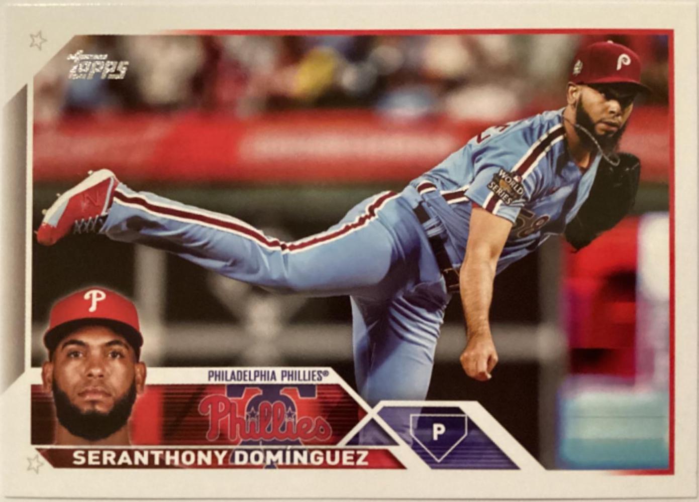Seranthony Dominguez #US278 Baseball Cards 2023 Topps Update