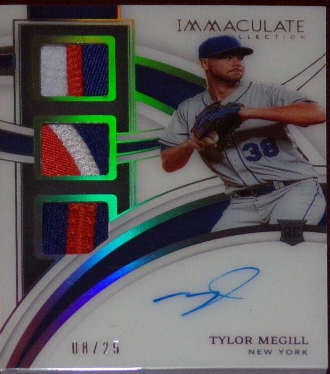 Tylor Megill [Patch Autograph Holo Silver] #130