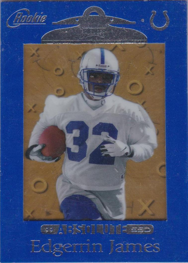 Edgerrin James #164 Football Cards 1999 Playoff Absolute