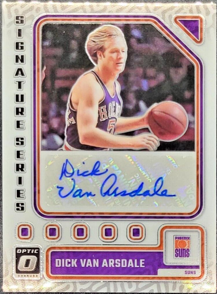 Dick Van Arsdale #69 Basketball Cards 2023 Donruss Optic Signature Series