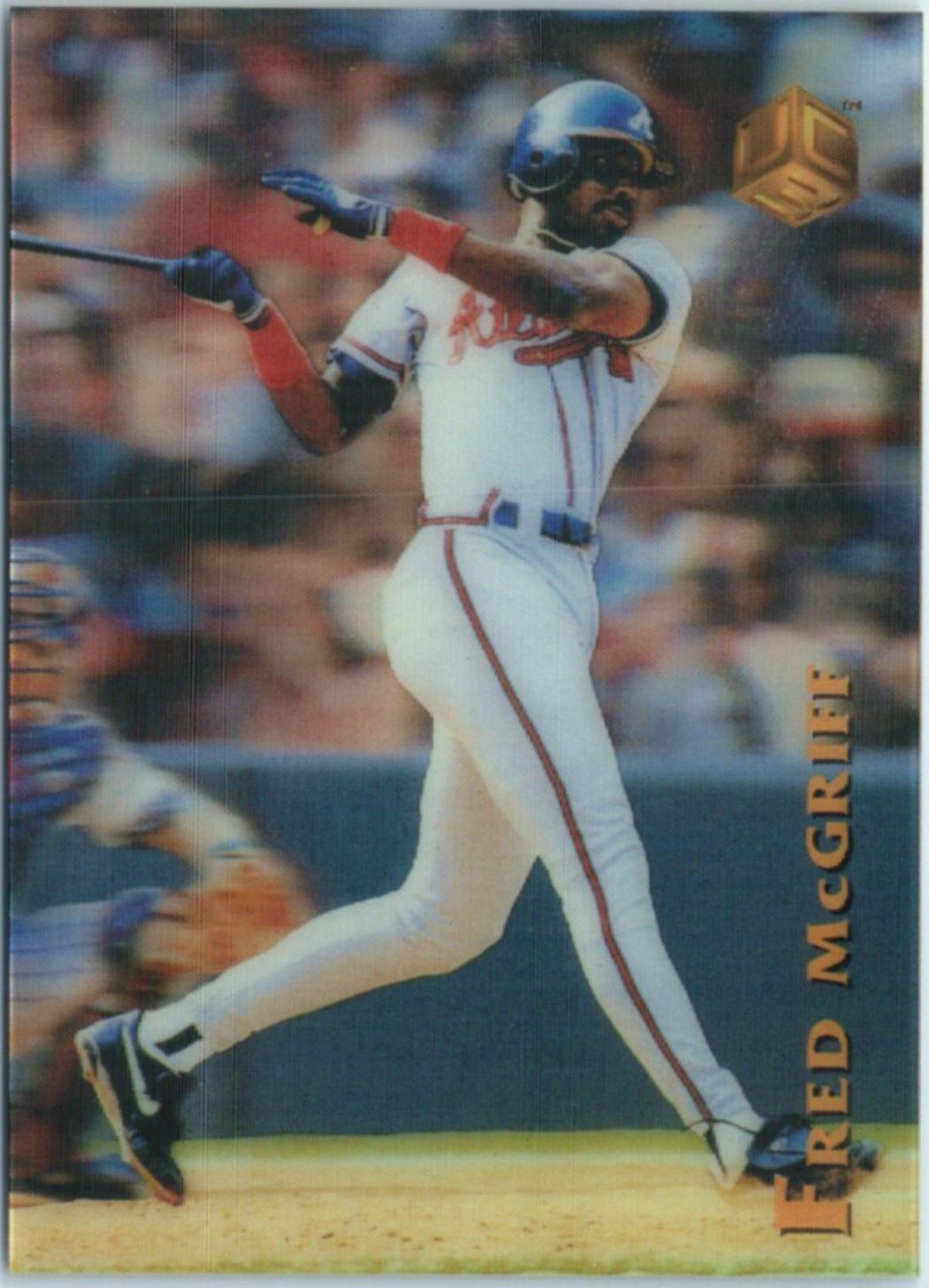 Fred McGriff #142 1995 Sportflix Uc3 Baseball
