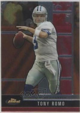 Tony Romo #6 Football Cards 2008 Topps Finest